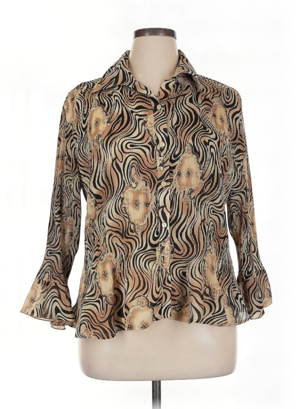Studio 1940 Blouse With A Vintage Aesthetic-  Size XL - Like New
